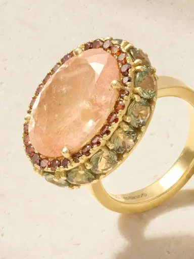Ileana Makri One Of A Kind 18-karat Gold Multi-stone Ring | Thumbnail 5 Ileana Makri One Of A Kind 18-karat Gold Multi-stone Ring | Thumbnail 5