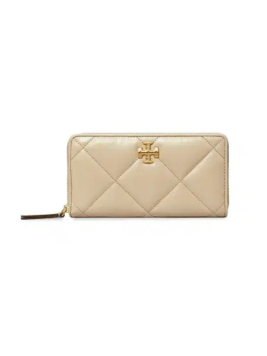 Tory Burch Women's Kira Diamond-Quilted Leather Continental Wallet | Thumbnail 1 Tory Burch Women's Kira Diamond-Quilted Leather Continental Wallet | Thumbnail 1