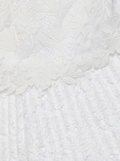 Milly Women's Norelle Lace Strapless Maxi Dress - White - Size 12 | Thumbnail 7
