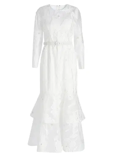 Milly Women's Anna Grand Fleur Evening Dress | Thumbnail 1 Milly Women's Anna Grand Fleur Evening Dress | Thumbnail 1