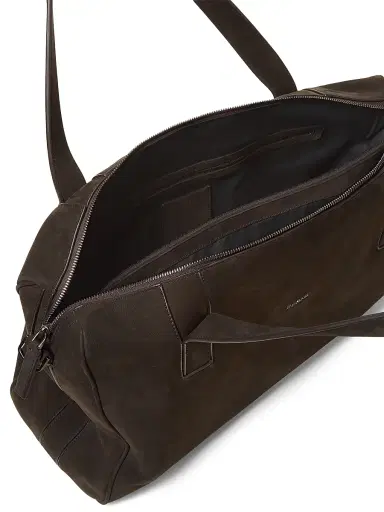 Zegna Men's Secondskin Everyday Bag - Dark Brown | Thumbnail 4