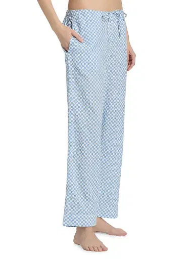 Papinelle Women's Anais Checked Cotton-Blend Pajamas | Thumbnail 4 Papinelle Women's Anais Checked Cotton-Blend Pajamas | Thumbnail 4