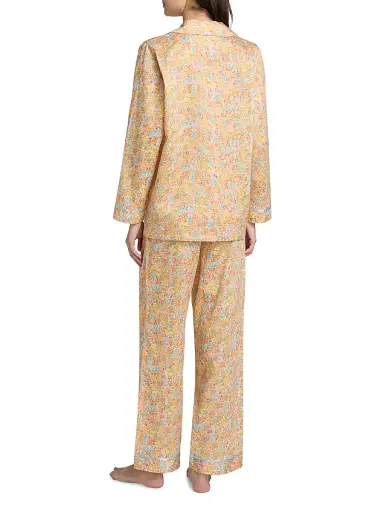 Papinelle Women's Carly Floral Pajamas - Honey Yellow - Size XL | Thumbnail 5 Papinelle Women's Carly Floral Pajamas - Honey Yellow - Size XL | Thumbnail 5