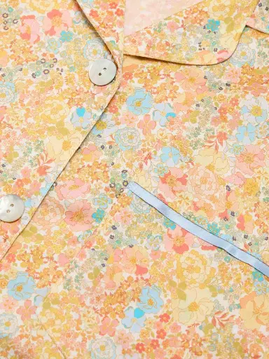 Papinelle Women's Carly Floral Pajamas - Honey Yellow - Size XL | Thumbnail 7 Papinelle Women's Carly Floral Pajamas - Honey Yellow - Size XL | Thumbnail 7