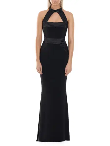 Zhivago Women's They Return Halterneck Gown - Black - Size 6 | Thumbnail 2