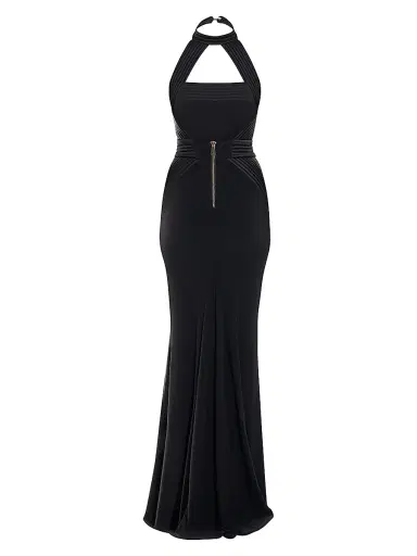 Zhivago Women's They Return Halterneck Gown - Black - Size 6 | Thumbnail 5