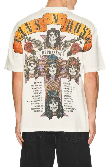 REPRESENT x Guns N' Roses Tour T-Shirt | Thumbnail 3 REPRESENT x Guns N' Roses Tour T-Shirt | Thumbnail 3