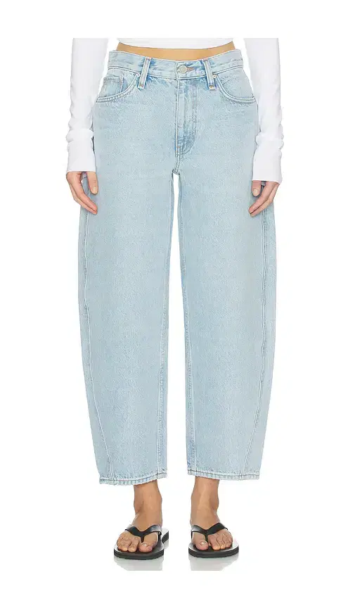 Hudson Jeans Courtney Mr. Baby Barrel Jeans