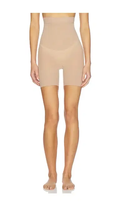 SKIMS Sheer Seamless Mid Thigh Short | Thumbnail 1
