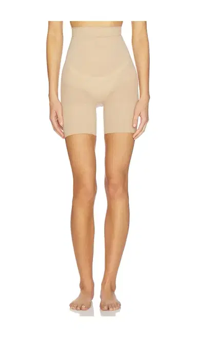 SKIMS Sheer Seamless Mid Thigh Short | Thumbnail 1