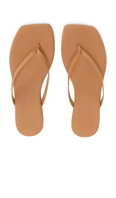 TKEES Square Toe Lily Suede Sandal | Thumbnail 1