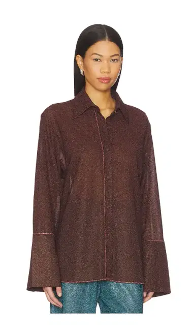 Oséree Lumiere Sleeves Shirt | Thumbnail 2 Oséree Lumiere Sleeves Shirt | Thumbnail 2