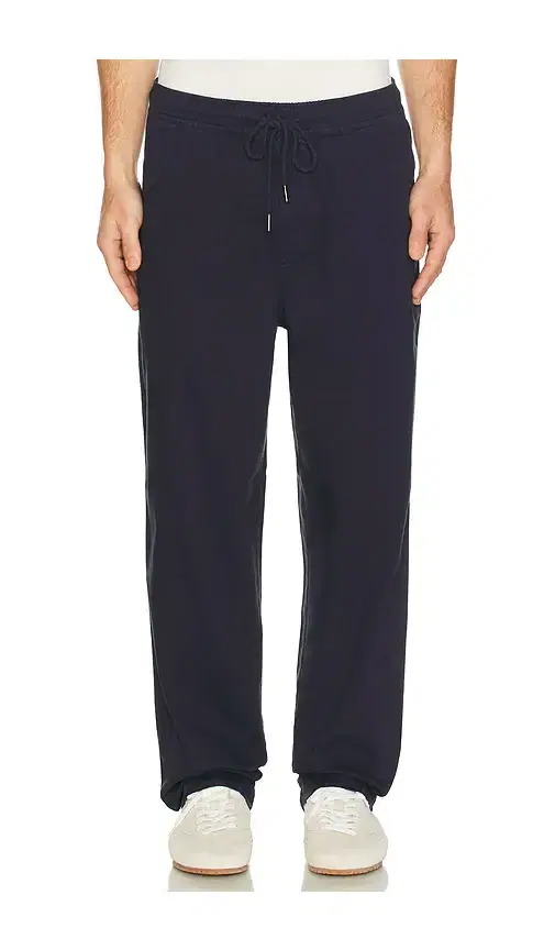 Woven Twill Relaxed Pants
