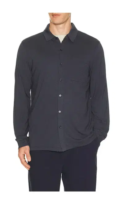 Barefoot Dreams Triblend Button Down Shirt | Thumbnail 1