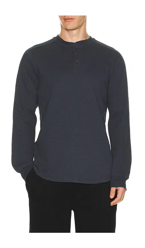 Waffle Thermal Henley