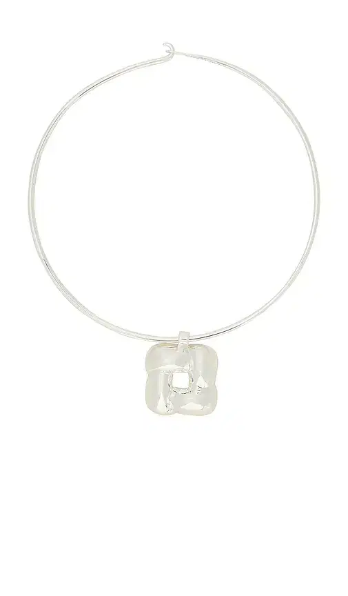 Jenny Bird Woven Square Collar Necklace