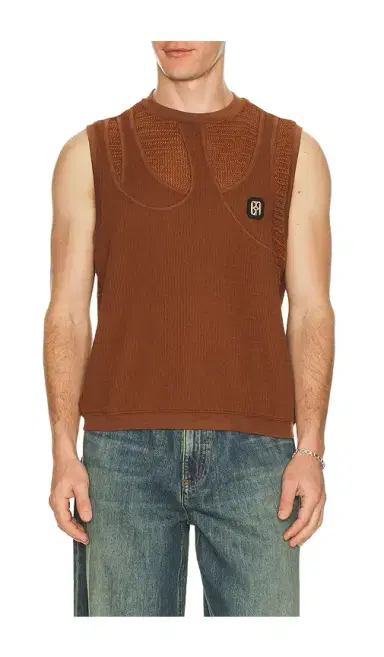 Birth Of Royal Child Fluid Layered Knit Tank | Thumbnail 1