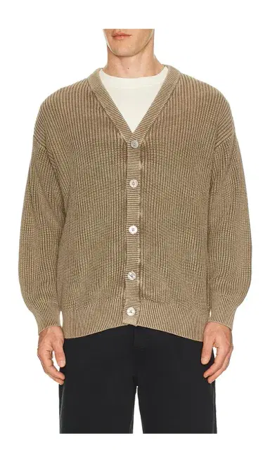 Devereux Golf The Fisherman Rib Cardigan | Thumbnail 1