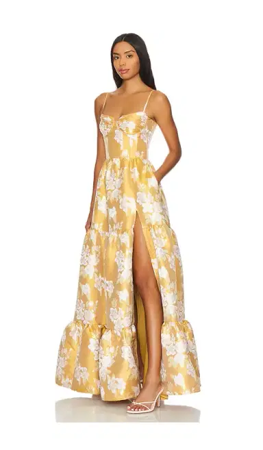 V. Chapman Lucetta Gown | Thumbnail 2 V. Chapman Lucetta Gown | Thumbnail 2