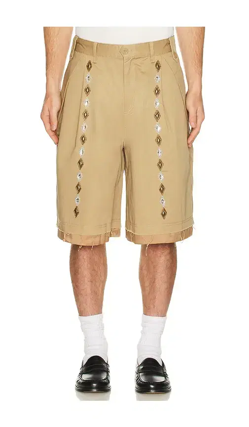 Birth Of Royal Child Gemstone Bermuda Shorts