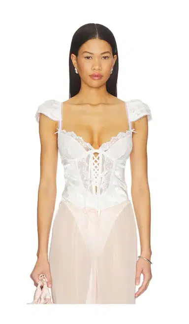 For Love & Lemons Rita Rose Bodysuit | Thumbnail 1