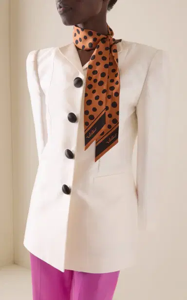 Valentino Garavani Printed Silk Scarf | Thumbnail 2