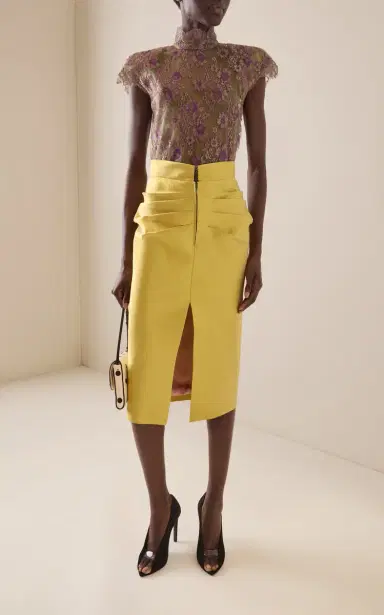Valentino Garavani Blouse Silk Midi Skirt | Thumbnail 2 Valentino Garavani Blouse Silk Midi Skirt | Thumbnail 2