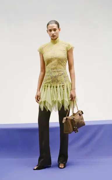 Valentino Garavani Tailored Elegance Silk-Blend Straight-Leg Pants | Thumbnail 2