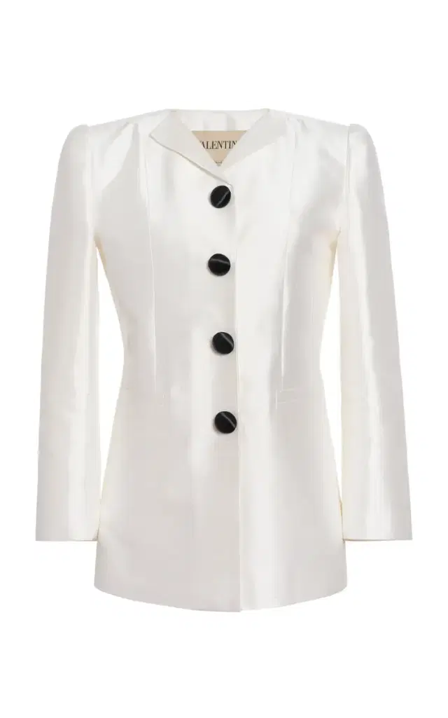 Tailored Elegant Silk Blazer