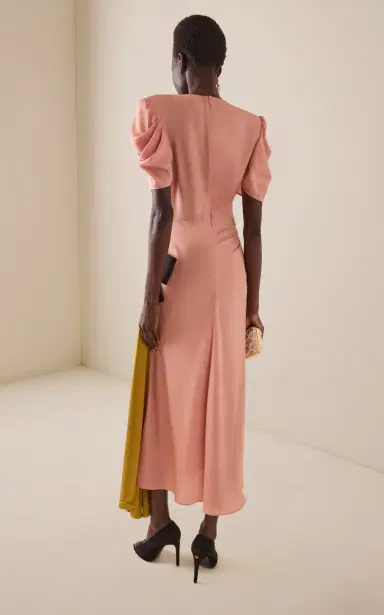 Valentino Garavani Drapes Sable Midi Dress | Thumbnail 4