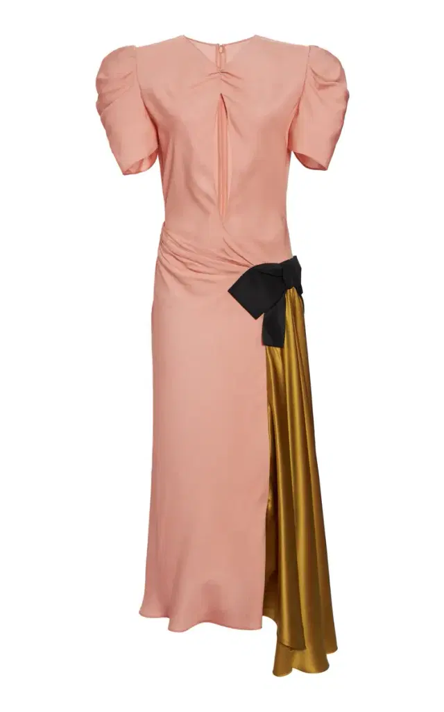 Drapes Sable Midi Dress