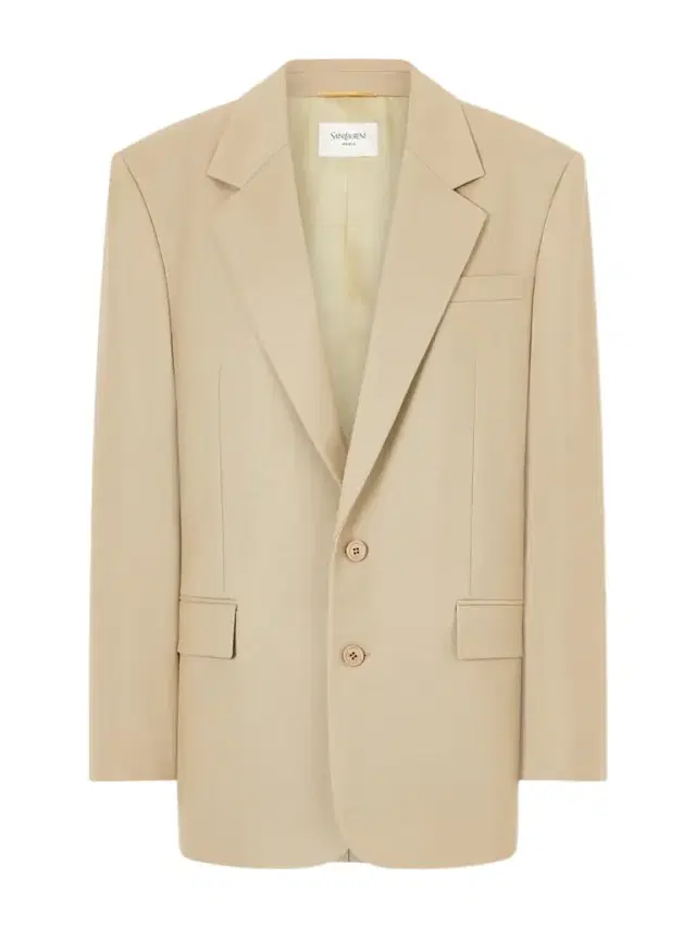 Wool And Silk-blend Blazer