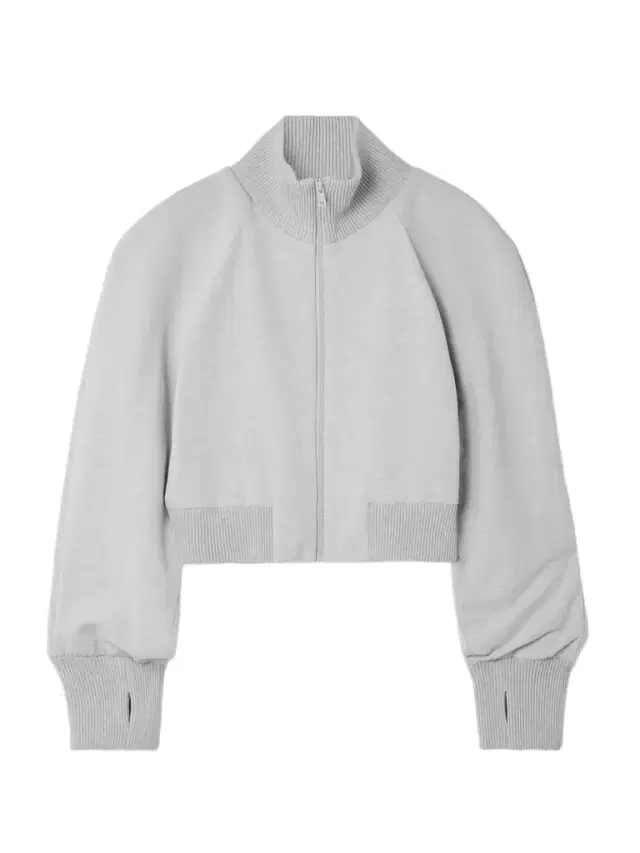 Oversized Stretch-cotton Jersey Bomber Jacket
