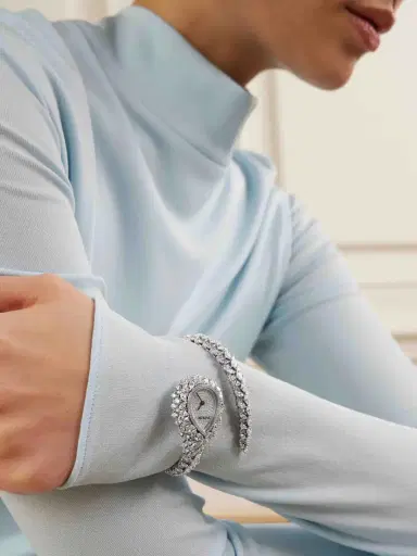 YEPREM Y-momento 18-karat White Gold Diamond Watch | Thumbnail 2