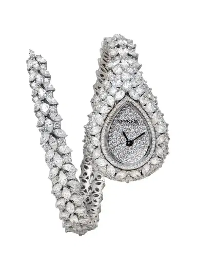 YEPREM Y-momento 18-karat White Gold Diamond Watch | Thumbnail 1