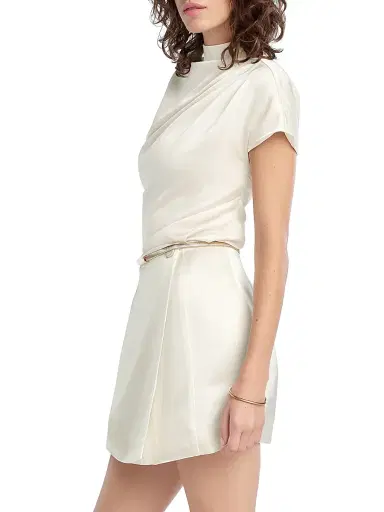 Favorite Daughter Women's The Graceful Draped Short-Sleeve Top | Thumbnail 3 Favorite Daughter Women's The Graceful Draped Short-Sleeve Top | Thumbnail 3