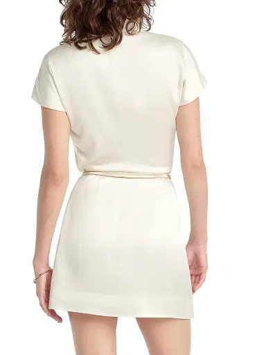 Favorite Daughter Women's The Graceful Draped Short-Sleeve Top | Thumbnail 4 Favorite Daughter Women's The Graceful Draped Short-Sleeve Top | Thumbnail 4