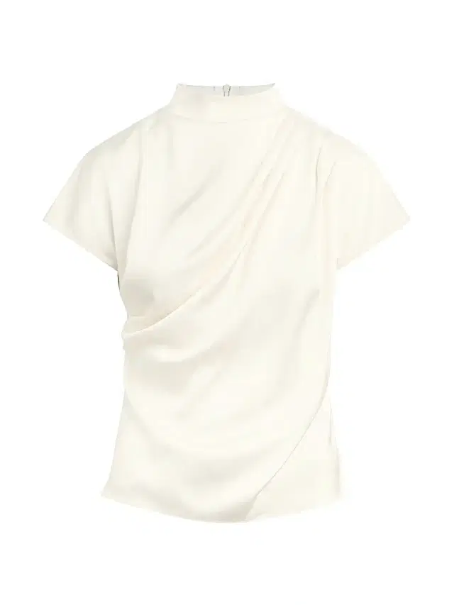Favorite Daughter Women's The Graceful Draped Short-SleeveTop -