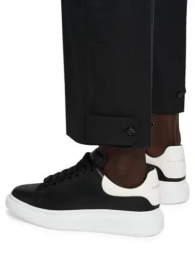 Alexander McQueen Men's Straight-Leg Cargo Trousers - Black - Size 40 | Thumbnail 6 Alexander McQueen Men's Straight-Leg Cargo Trousers - Black - Size 40 | Thumbnail 6