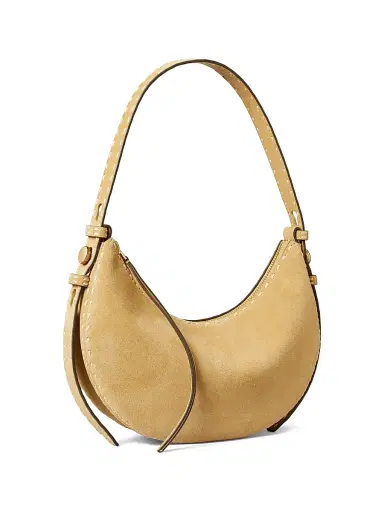 Tory Burch Women's Romy Half Moon Shoulder Bag - Butter | Thumbnail 4