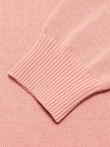 Saks Fifth Avenue Men's Garment-Dyed Crewneck Sweater - Pink - Size XXL | Thumbnail 7