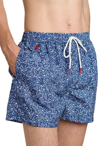 Kiton Men's Floral Swim Shorts | Thumbnail 6 Kiton Men's Floral Swim Shorts | Thumbnail 6