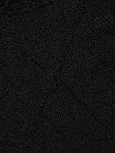 Saks Fifth Avenue Men's Diagonal Stitch Crewneck Short-Sleeve Sweater - Black - Size XXL | Thumbnail 7 Saks Fifth Avenue Men's Diagonal Stitch Crewneck Short-Sleeve Sweater - Black - Size XXL | Thumbnail 7
