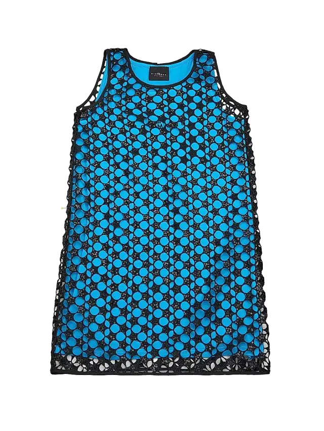 John Richmond x Eva Leah Little Girl's & Girl's Star Embellished Sleeveless Dress - Black