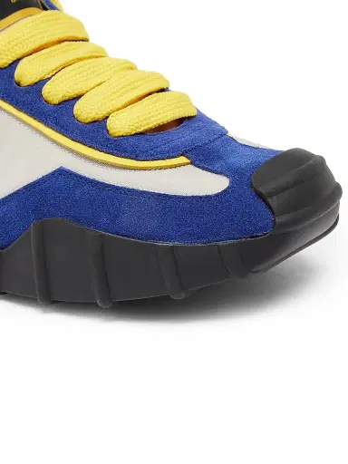 Dolce & Gabbana Men's Logo Nylon & Suede Low-Top Sneakers - Sole Royal - Size 13 | Thumbnail 7 Dolce & Gabbana Men's Logo Nylon & Suede Low-Top Sneakers - Sole Royal - Size 13 | Thumbnail 7