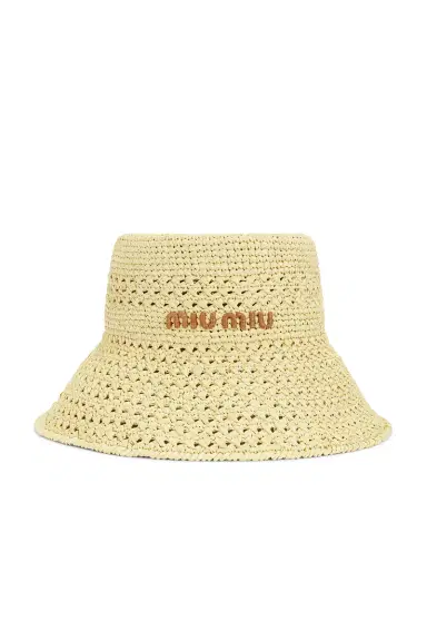 Miu Miu Crochet Rete Hat | Thumbnail 1