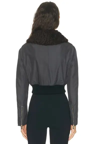 Alaïa ALAΪA Aviator Jacket | Thumbnail 3 Alaïa ALAΪA Aviator Jacket | Thumbnail 3