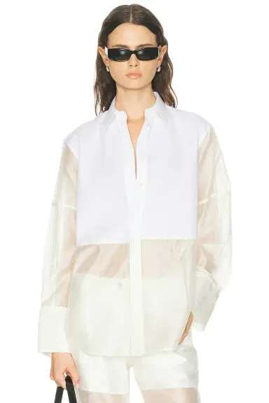 Helmut Lang Combo Long Sleeve Shirt | Thumbnail 1 Helmut Lang Combo Long Sleeve Shirt | Thumbnail 1