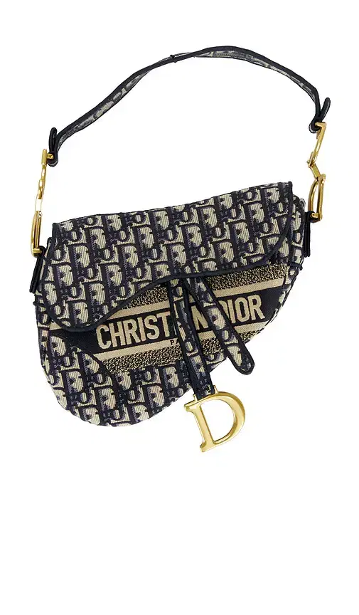 dior Dior Trotter Oblique Saddle Bag