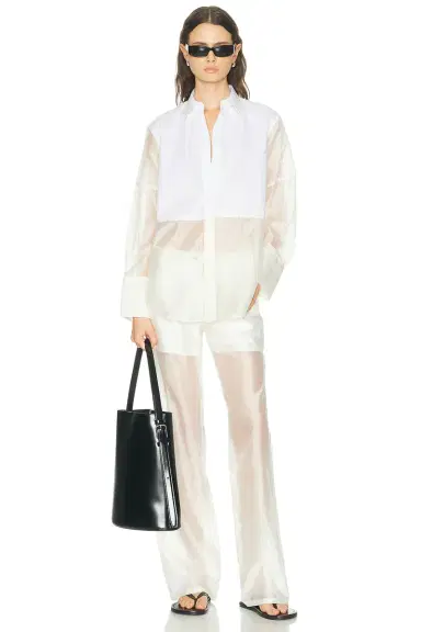Helmut Lang Sheer Bootcut Pant | Thumbnail 5 Helmut Lang Sheer Bootcut Pant | Thumbnail 5